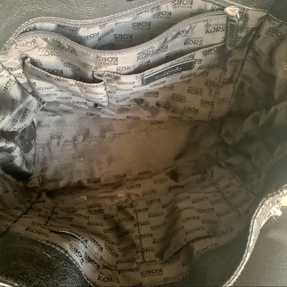 Michael Kors Leather & Snakeskin Hobo Bag - Picture 5 of 8